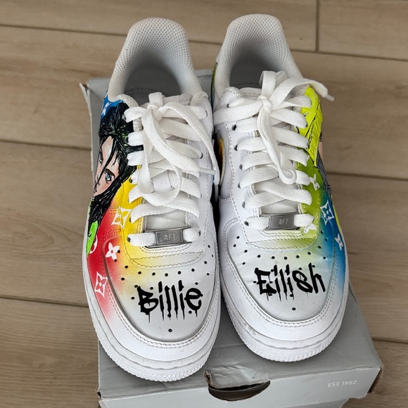 Shoes - Billie Eilish Custom force